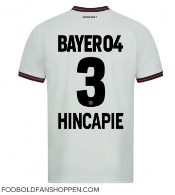 Bayer Leverkusen Piero Hincapie #3 Udebanetrøje 2023-24 Kortærmet